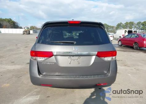 2014 Honda Odyssey Ex-L from USA, damaged, VIN 5FNRL5H69EB014072